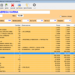 Editor Menu del Presupuesto