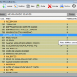 ABM de Menues Estandar